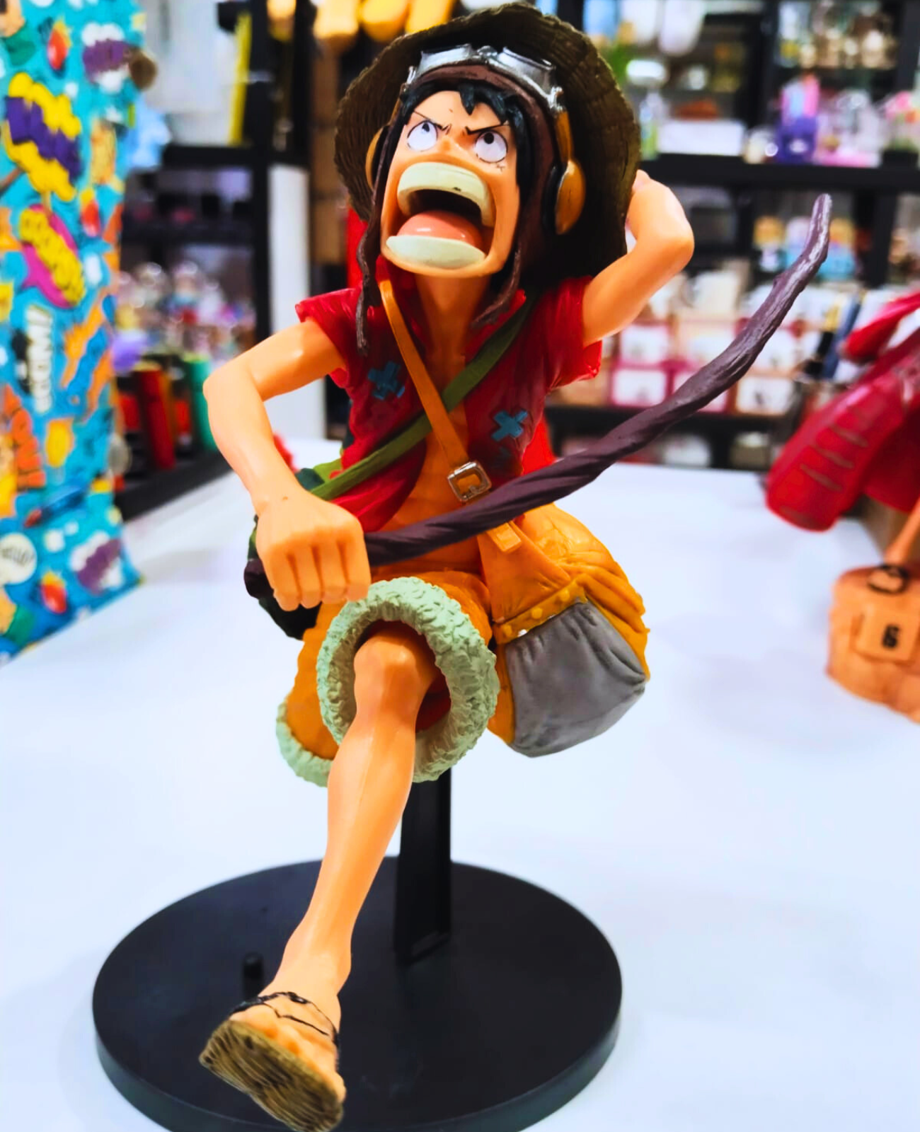 Monkey D. Luffy. One Piece Figürü. Sırt Çantalı Figür KARAKTER FİGÜR