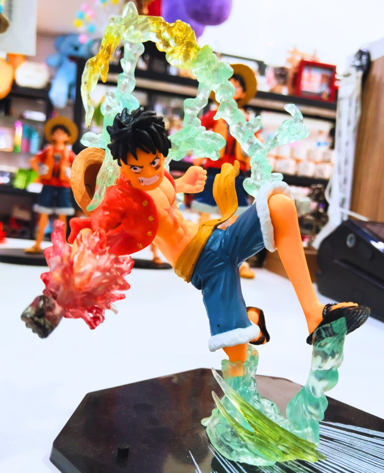 Luffy Karakter Figürü 16cm - Müthiş Atak İkonik Poz. One Piece Figür KARAKTER FİGÜR
