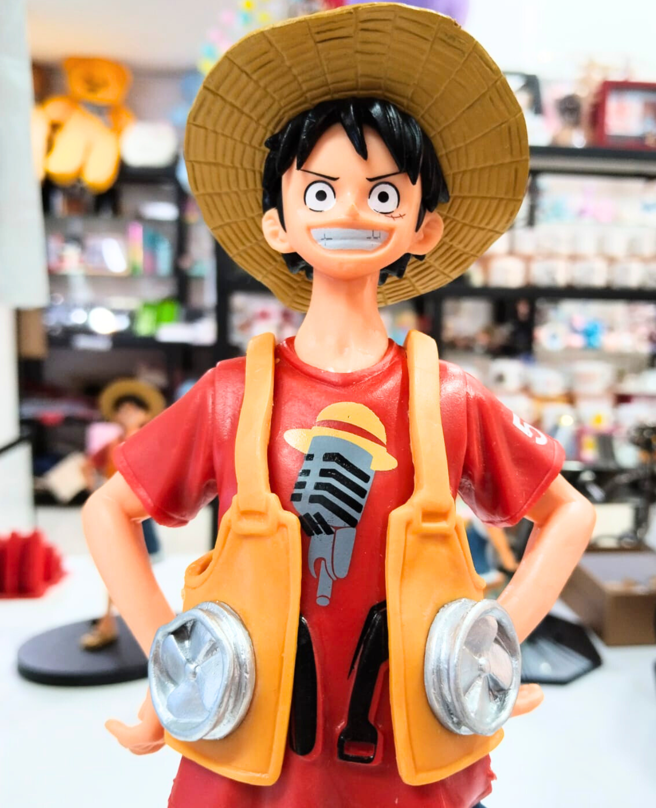 Luffy Karakter Figürü Büyük Boy 27cm - Maceracı Ruh One Piece Figür KARAKTER FİGÜR
