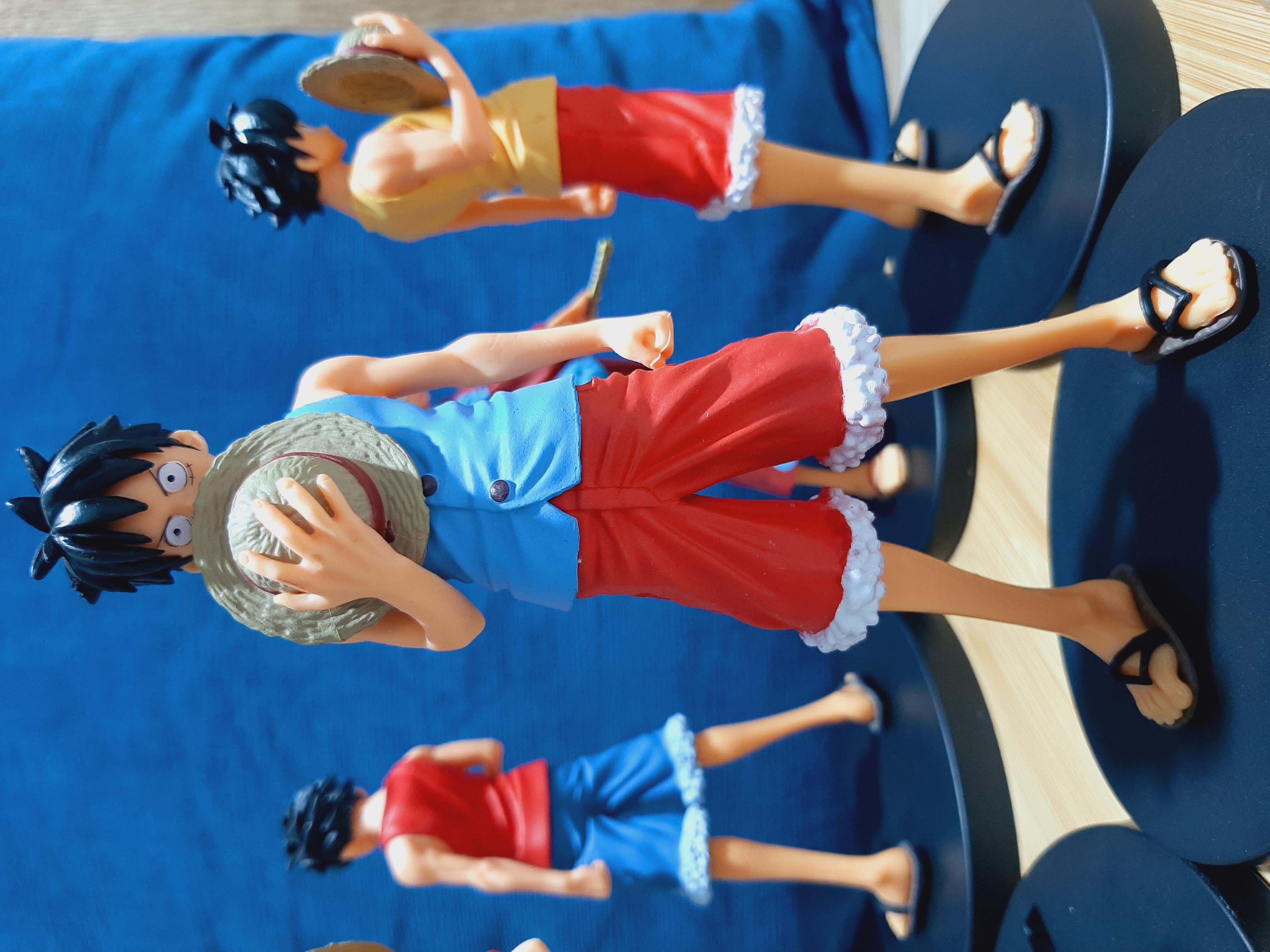 Monket D Luffy Şapkalı Karakter Figur