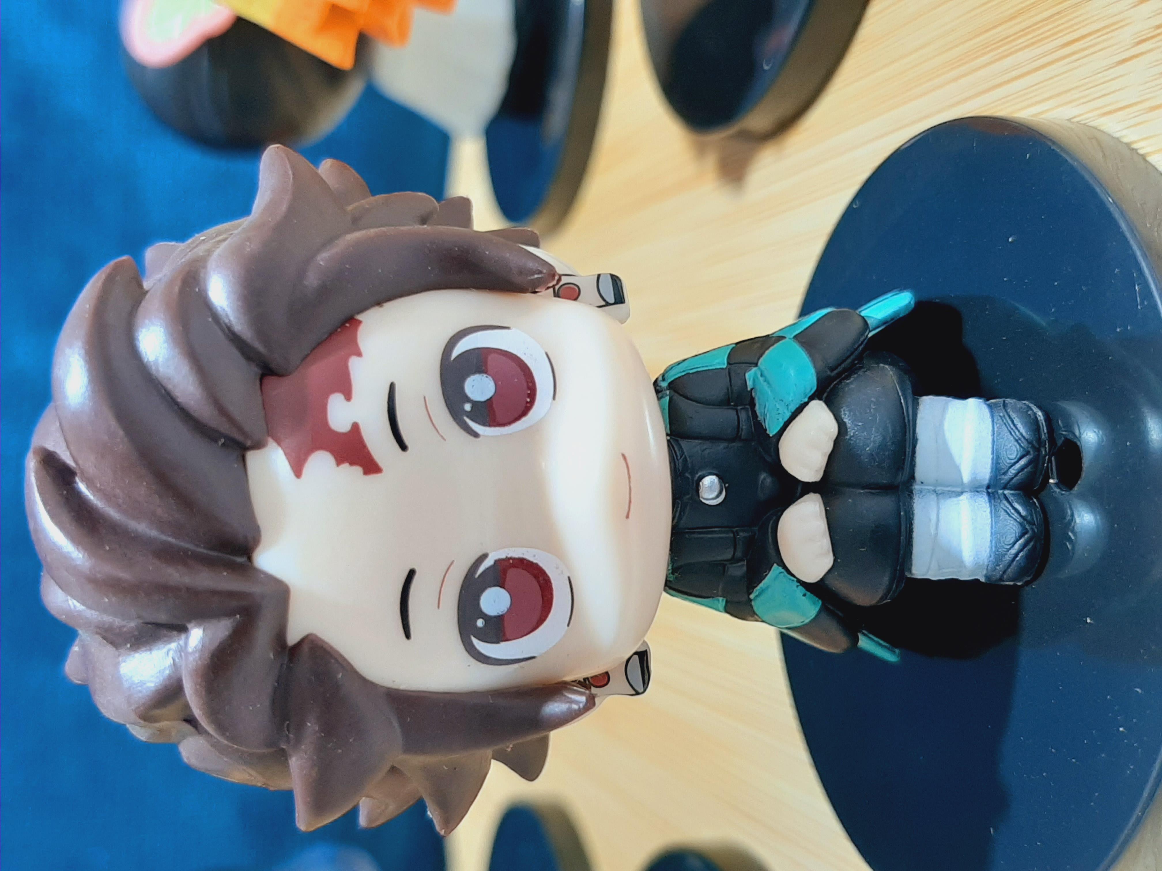 Demon Slayer 6 Li Set Anime Karakter Figür Karakter Figur