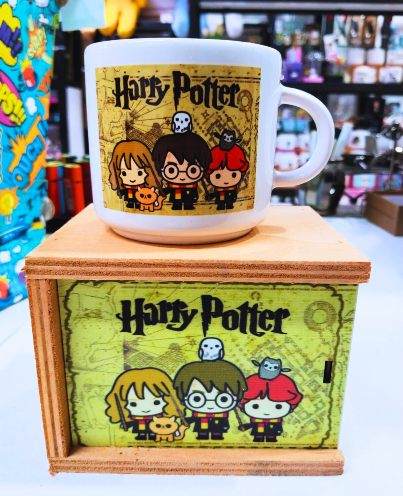 Harry Potter Karakter Tasarımlı Kutulu Kupa HARRY POTER FİGÜR