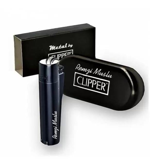 Kişiye Özel Orjinal Clipper Çakmak Siyah ÇAKMAK MODELLERİ