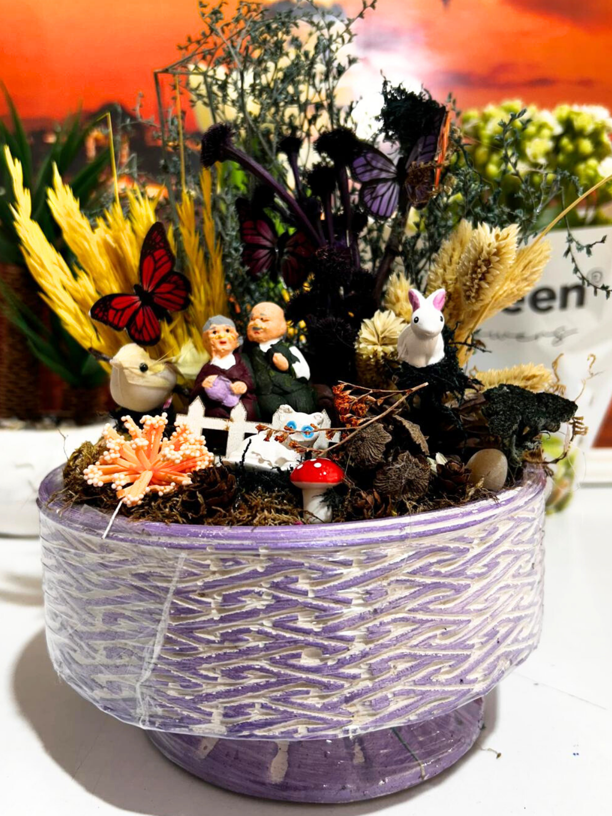 Işıklı Teraryum. Canım Annem. Anneye Hediye ANNELER GÜNÜ HEDİYESİ