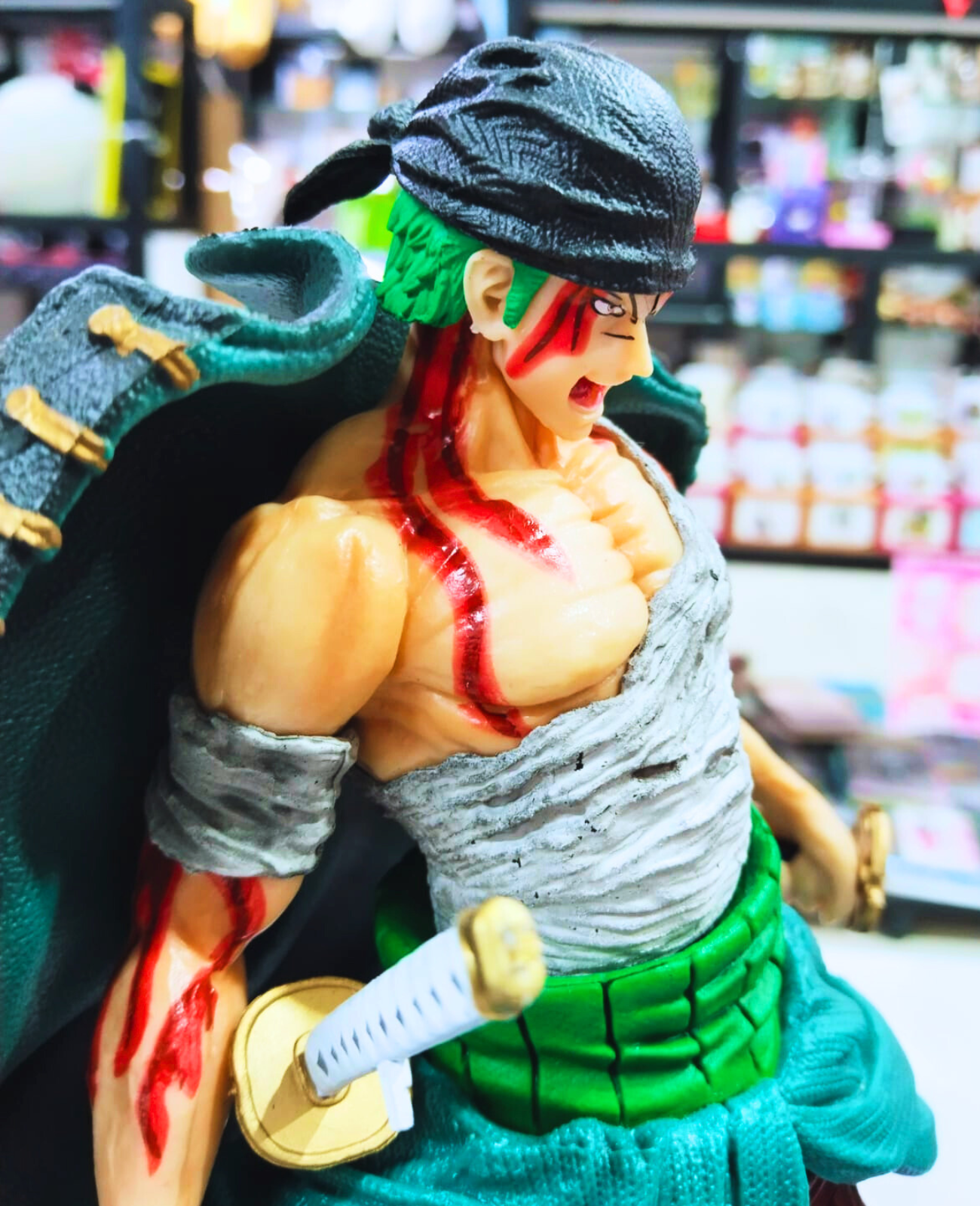 One Piece Roronoa Zoro 35 cm Anime Figürü - Detaylı Koleksiyon Ürünü KARAKTER FİGÜR
