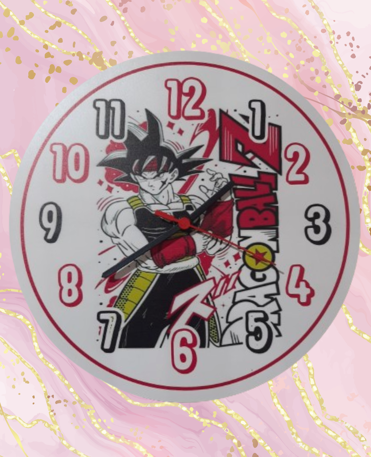 Dragon Ball Z Çocuk Odası Duvar Saati Sessiz Mekanizma DUVAR SAATLERİ