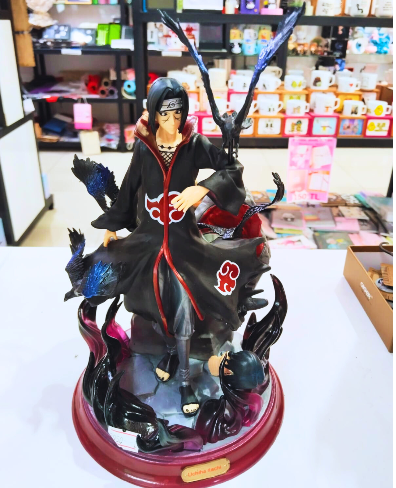Uchiha Itachi Anime Figürü 30 cm - Naruto Akatsuki Koleksiyon Figür Satışı NARUTO FİGÜR