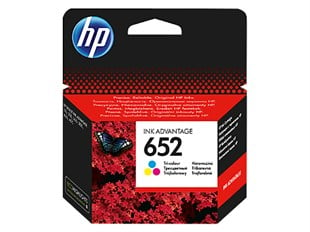 HP F6V24AE 652 RENKLI KARTUS