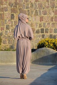  esila şalvar takım vizon