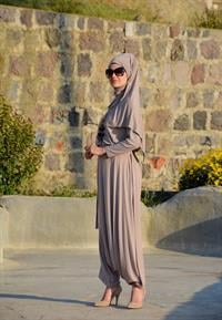  esila şalvar takım vizon