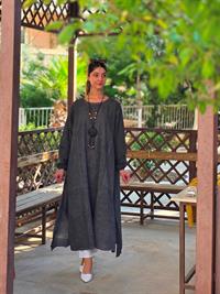  keten cepli tunik tunik antrasit