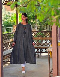  keten cepli tunik tunik antrasit