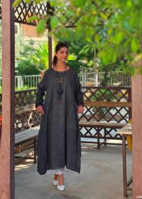  keten cepli tunik tunik antrasit