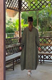  keten cepli tunik tunik haki yeşil