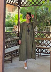  keten cepli tunik tunik haki yeşil