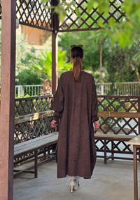  keten cepli tunik tunik kaverengi 