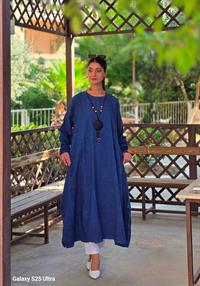  keten cepli tunik tunik lacivert