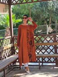  keten etnik salaş tunik tarçın