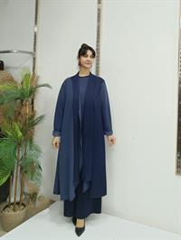 Atkılı Ferace Mavi Lacivert