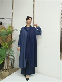 Atkılı Ferace Mavi Lacivert