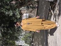 bahar salaş ikili takım hardal sarısı