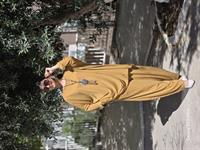 bahar salaş ikili takım hardal sarısı