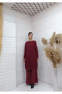 Basic Bisiklet Yaka Salaş Tunik