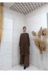 Basic Bisiklet Yaka Salaş Tunik