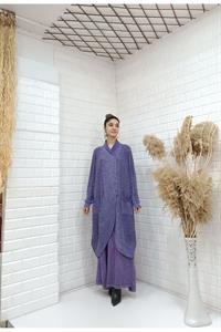 Çapraz  Cep Detaylı Salaş Tunik