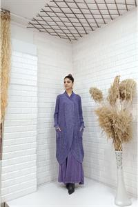 Çapraz  Cep Detaylı Salaş Tunik