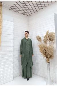 Çapraz  Cep Detaylı Salaş Tunik