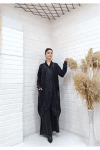 Çapraz  Cep Detaylı Salaş Tunik