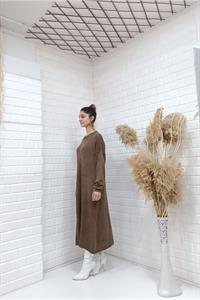 Cepli Bisiklet Yaka Uzun Salaş Tunik