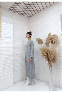 Cepli Bisiklet Yaka Uzun Salaş Tunik