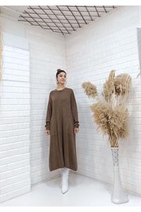 Cepli Bisiklet Yaka Uzun Salaş Tunik