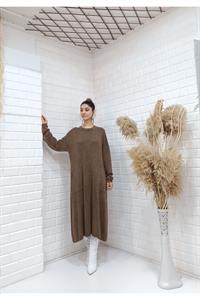 Cepli Bisiklet Yaka Uzun Salaş Tunik