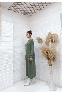 Cepli Bisiklet Yaka Uzun Salaş Tunik