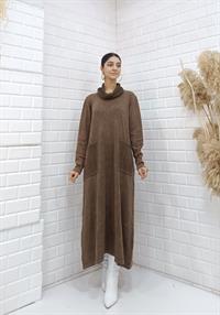 Degaje Elbise Kahverengi
