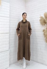 Degaje Elbise Kahverengi