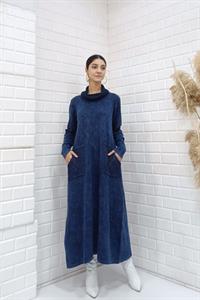 Degaje Elbise Lacivert