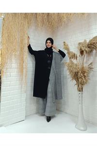 Degaje Yaka Yarasa Kol Yün Tunik