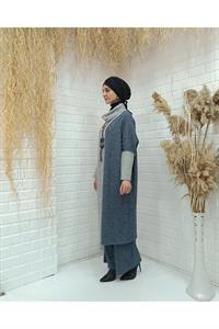 Degaje Yaka Yarasa Kol Yün Tunik