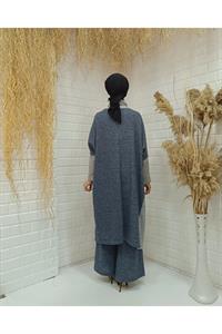 Degaje Yaka Yarasa Kol Yün Tunik