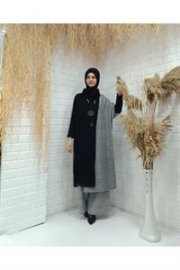 Degaje Yaka Yarasa Kol Yün Tunik