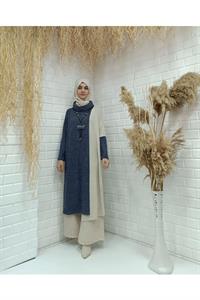 Degaje Yaka Yarasa Kol Yün Tunik