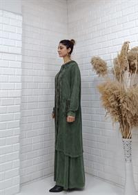 etnik tunik hakiyeşil