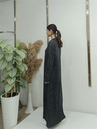 funda salaş elbise antrasit