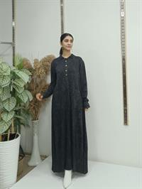 funda salaş elbise antrasit