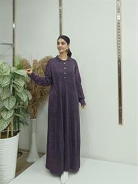 funda salaş elbise mürdüm