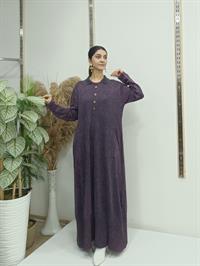 funda salaş elbise mürdüm